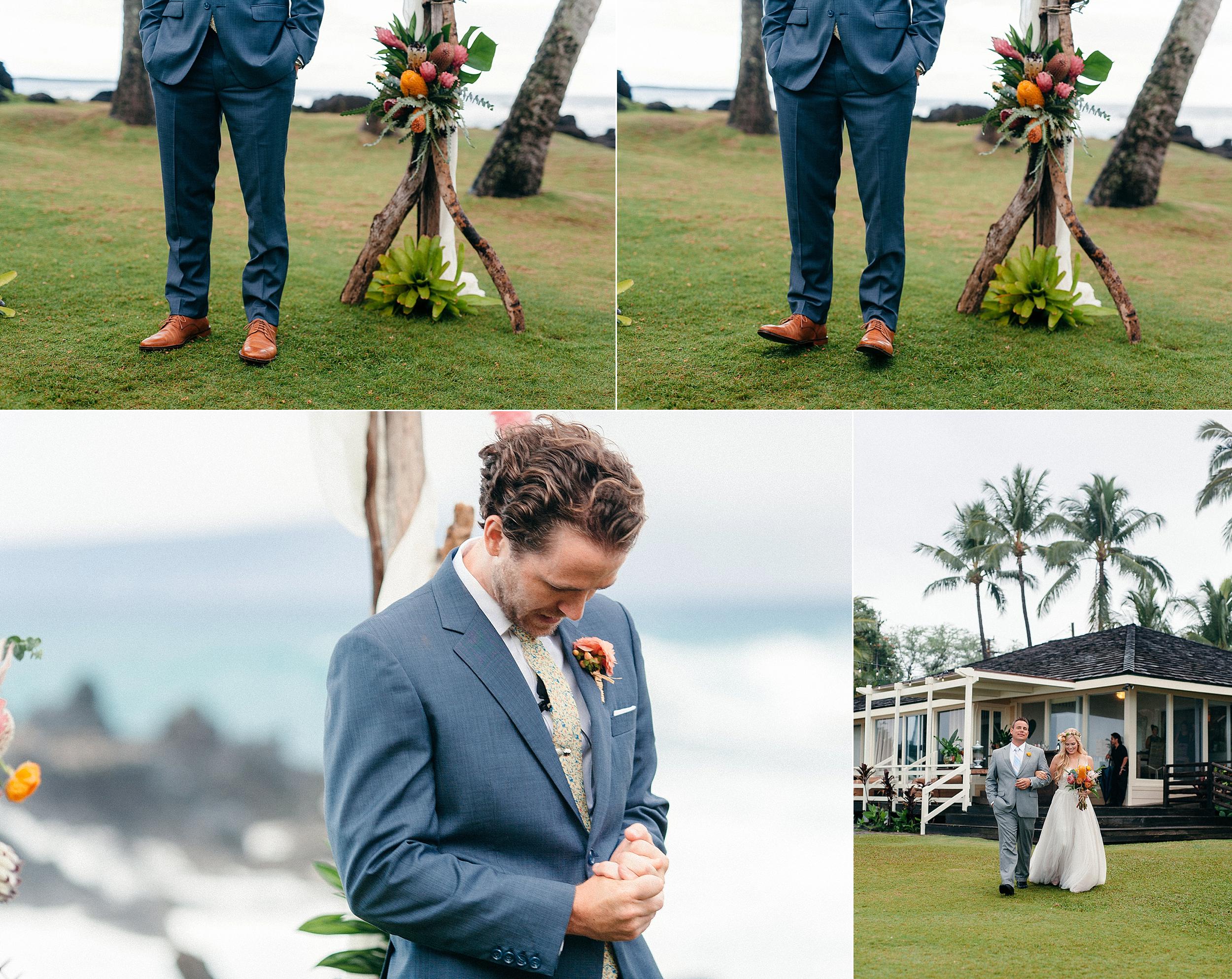  Small Bohemian Wedding on Maui Island 