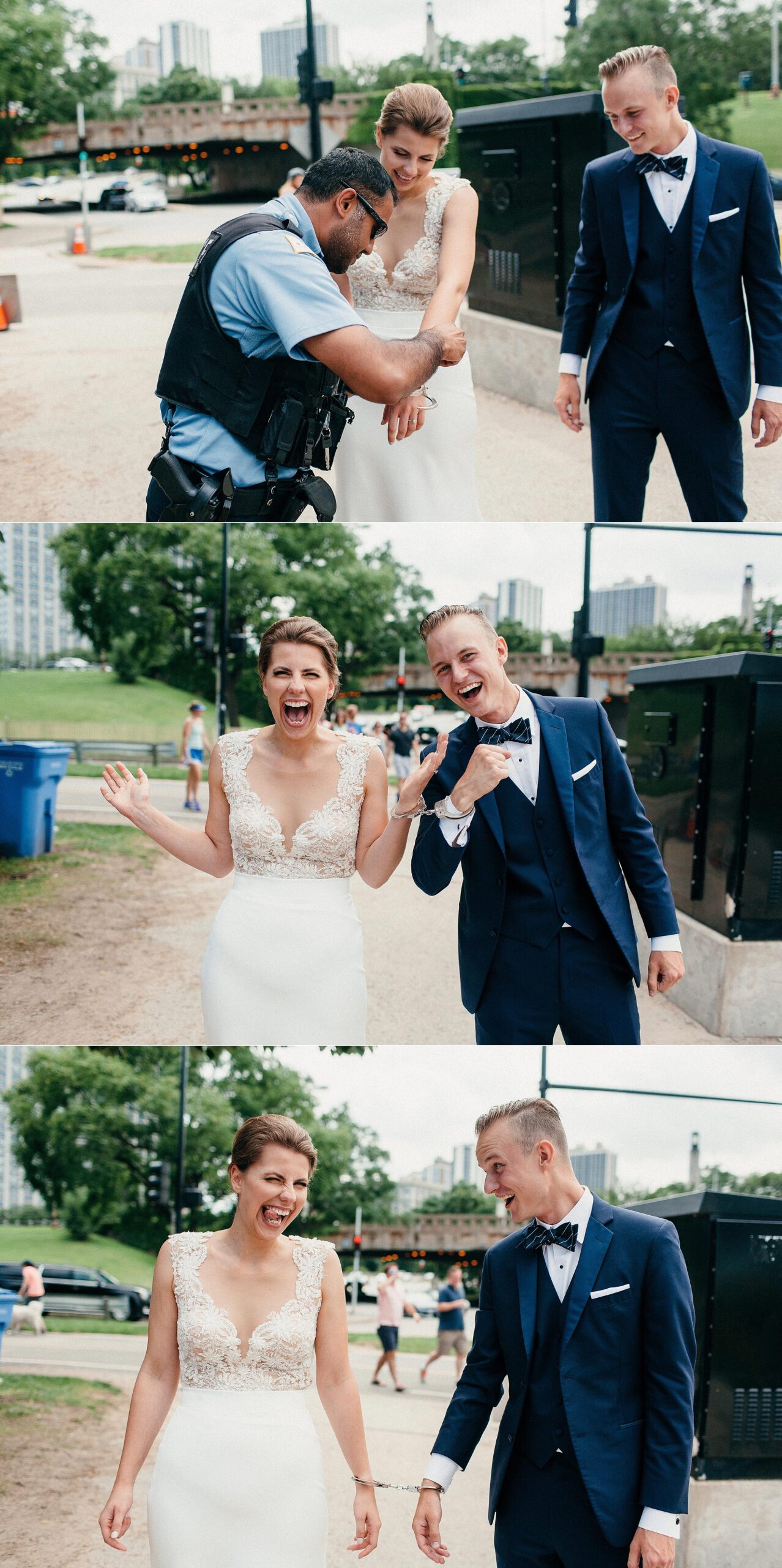  Small Downtown Chicago Floral Shop Wedding 