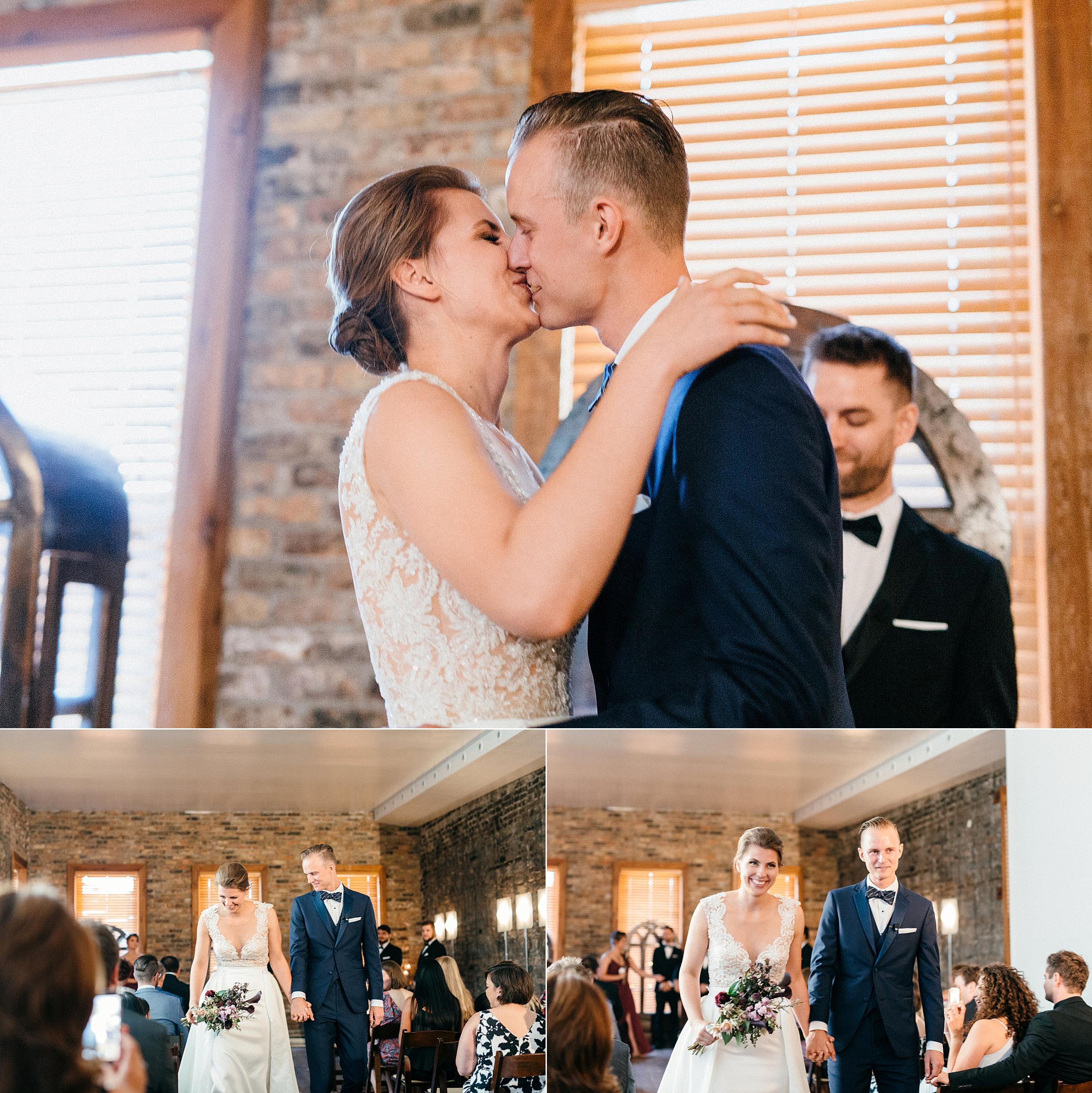  Small Downtown Chicago Floral Shop Wedding 