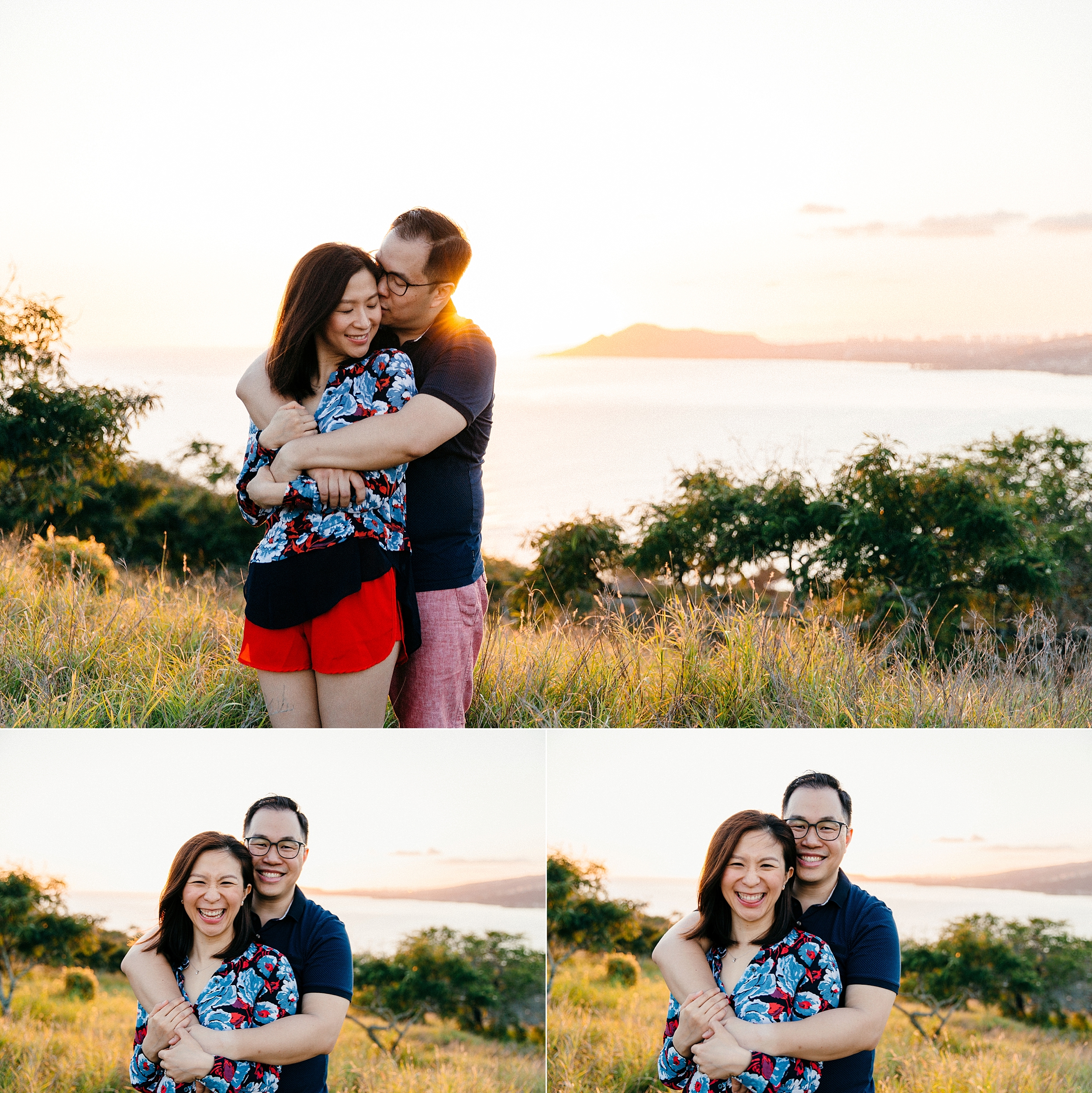  Newlywed Couple's Session at Hanauma Bay, Honolulu Hawaii 