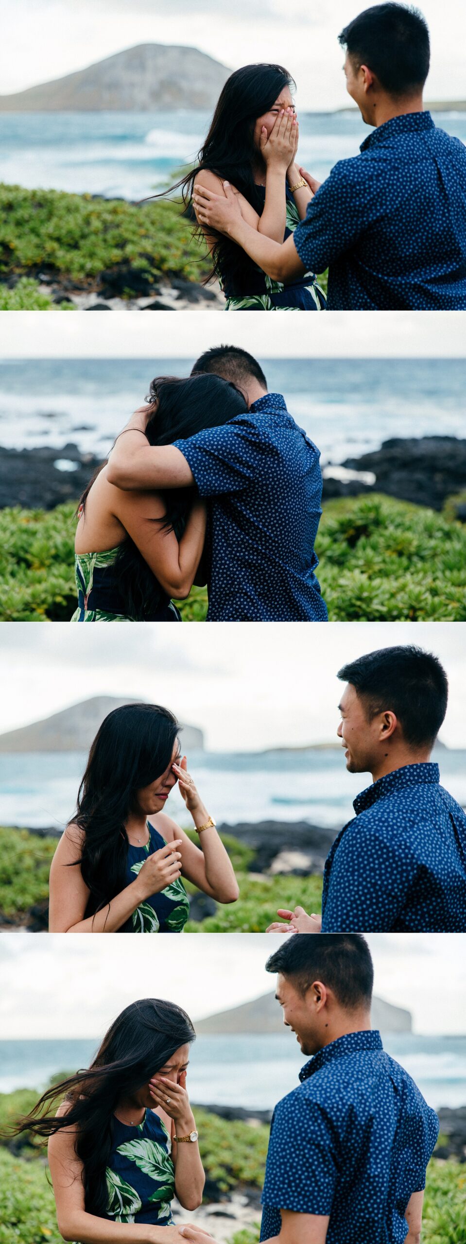  Hawaii Kai Proposal At Makapuu Lighthouse - Honolulu, Oahu Wedding Photographers 