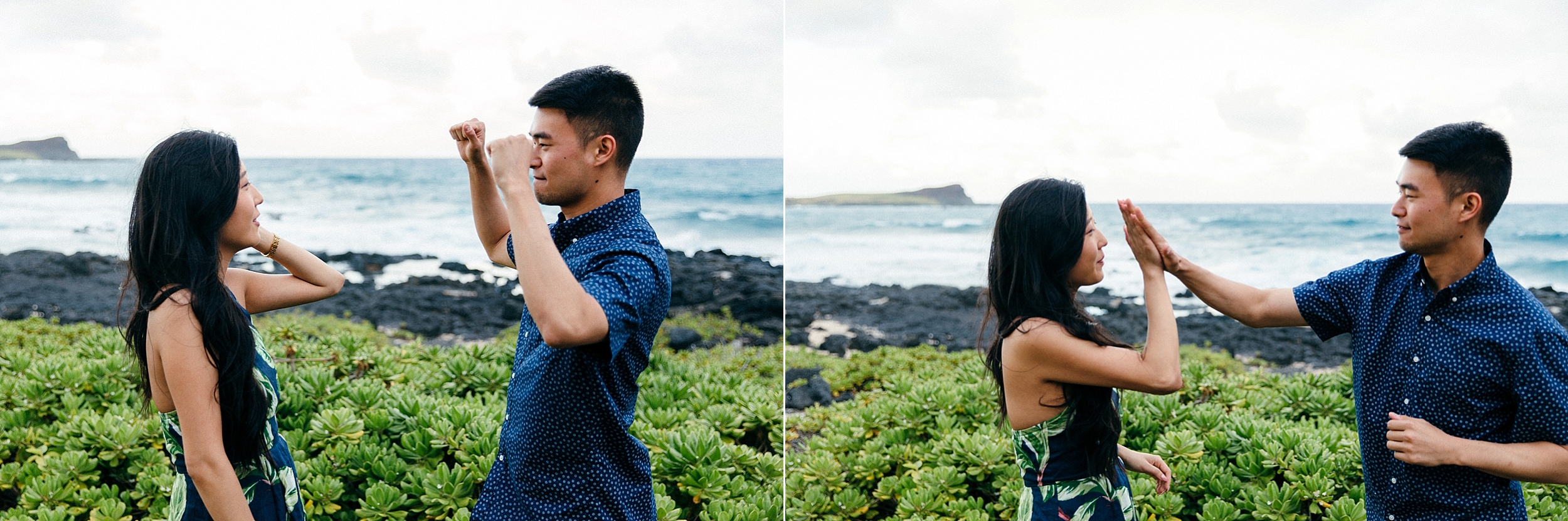  Hawaii Kai Proposal At Makapuu Lighthouse - Honolulu, Oahu Wedding Photographers 