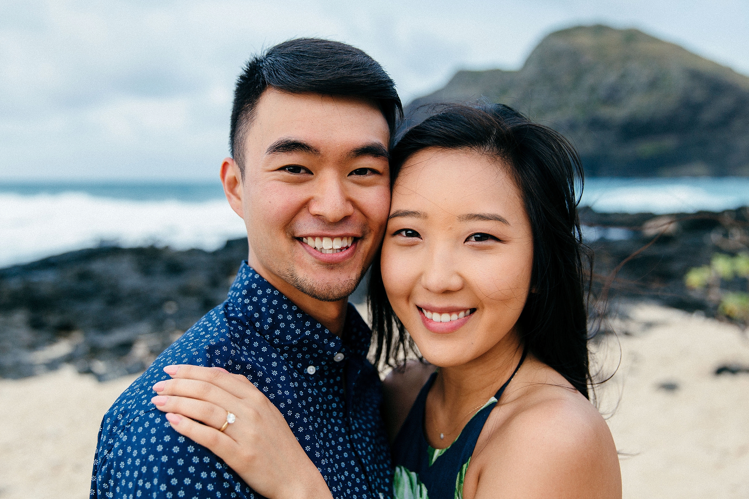  Hawaii Kai Proposal At Makapuu Lighthouse - Honolulu, Oahu Wedding Photographers 