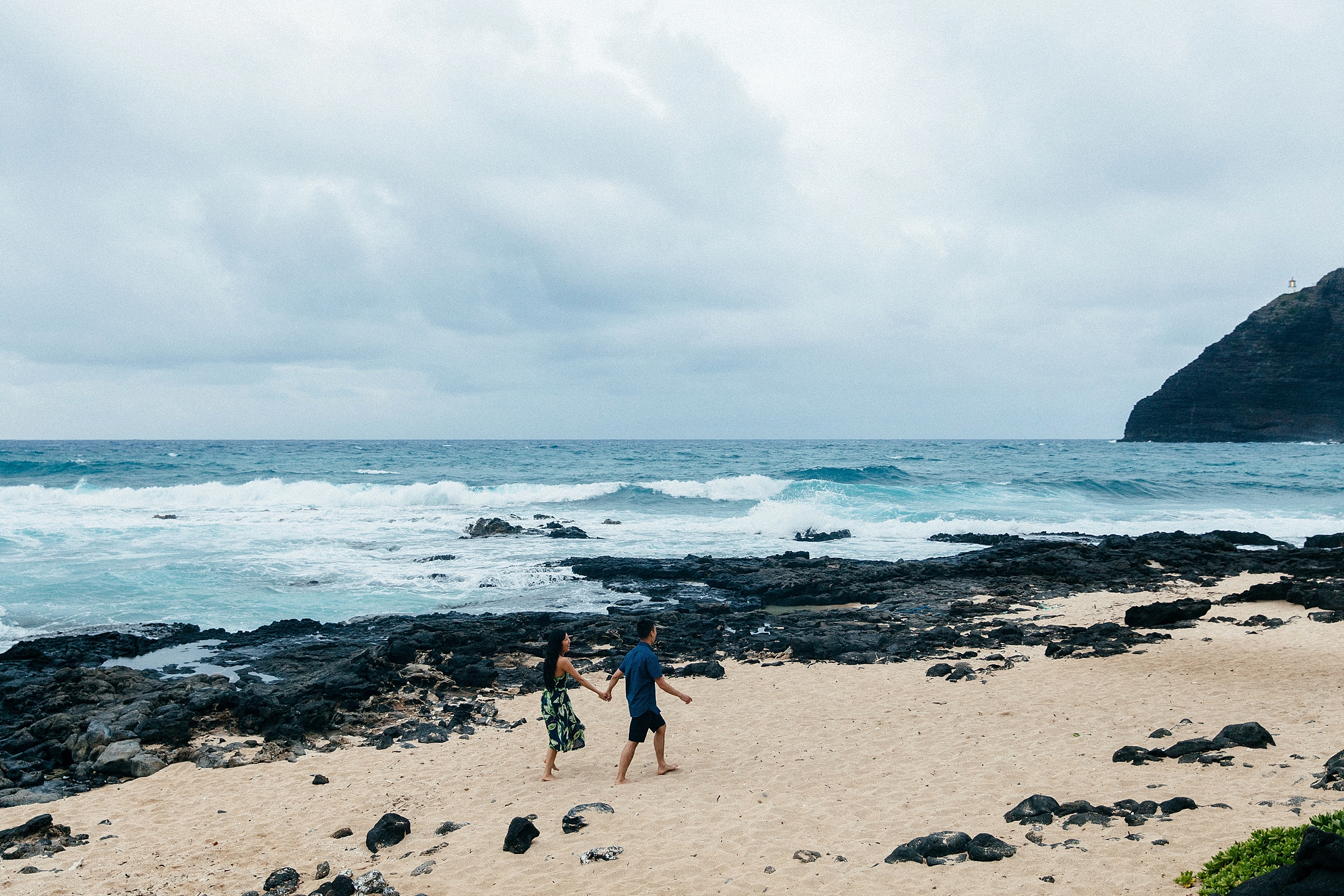  Hawaii Kai Proposal At Makapuu Lighthouse - Honolulu, Oahu Wedding Photographers 