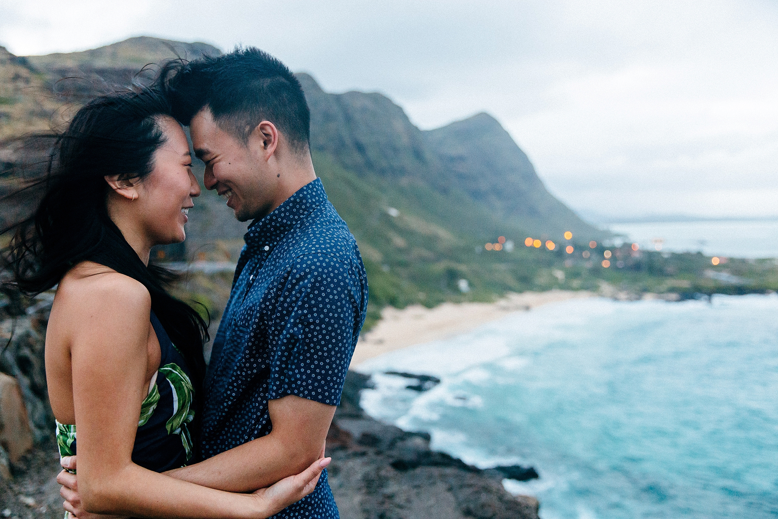  Hawaii Kai Proposal At Makapuu Lighthouse - Honolulu, Oahu Wedding Photographers 