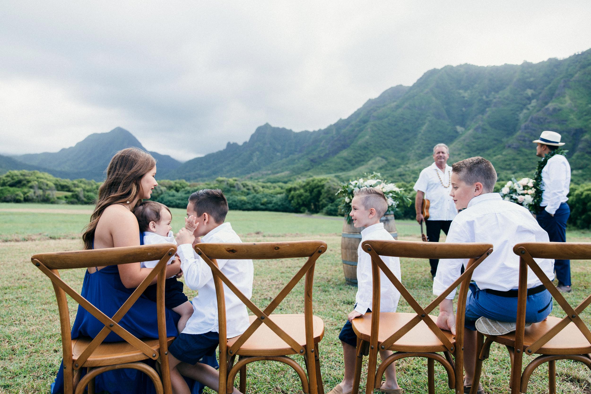  Kualoa Ranch, Jurassic Park Valley Elopement - Hawaii Wedding Photography 