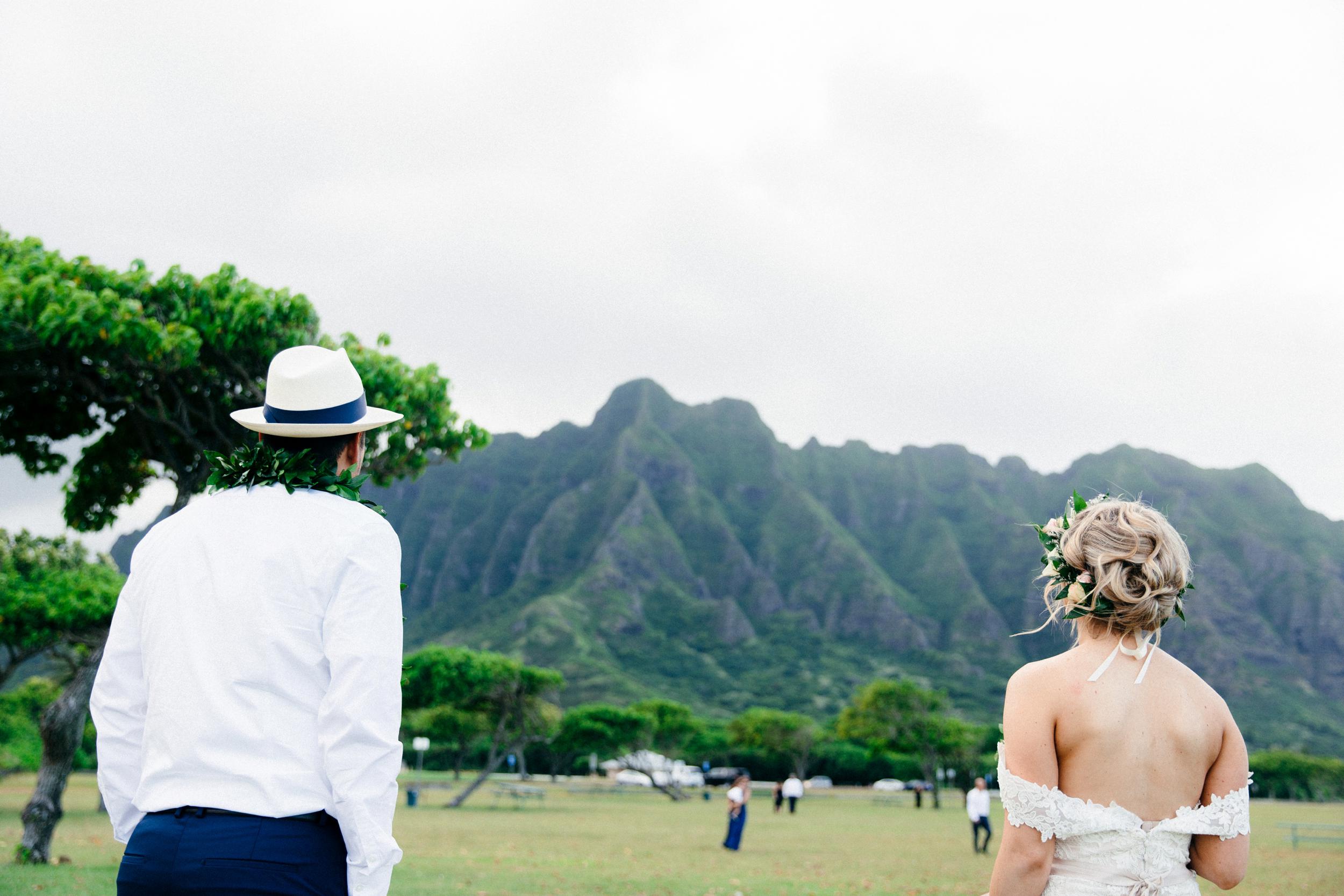  Kualoa Ranch, Jurassic Park Valley Elopement - Hawaii Wedding Photography 