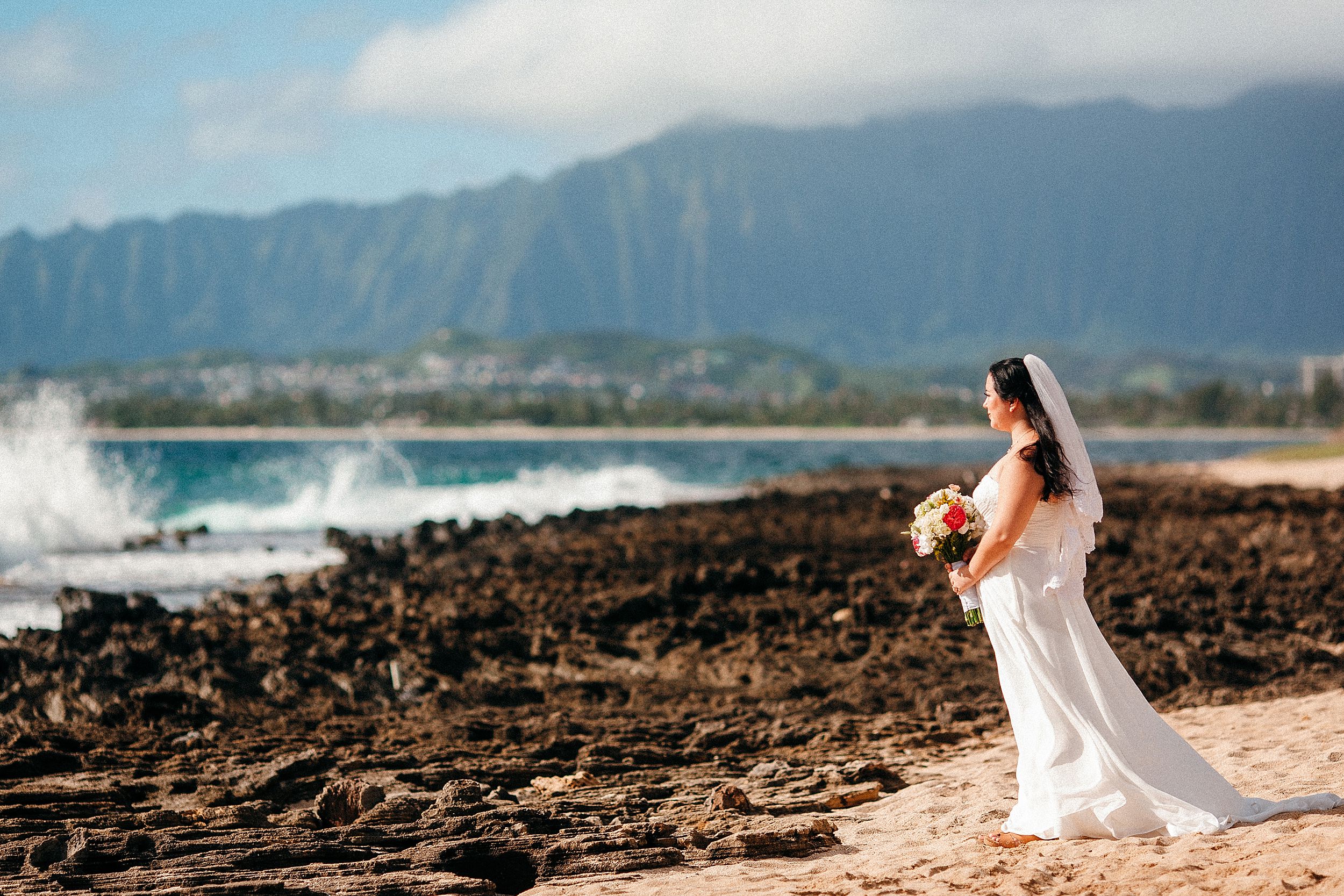  Ho'omaluhia Mountain Wedding - A Small Hawaii Elopement 