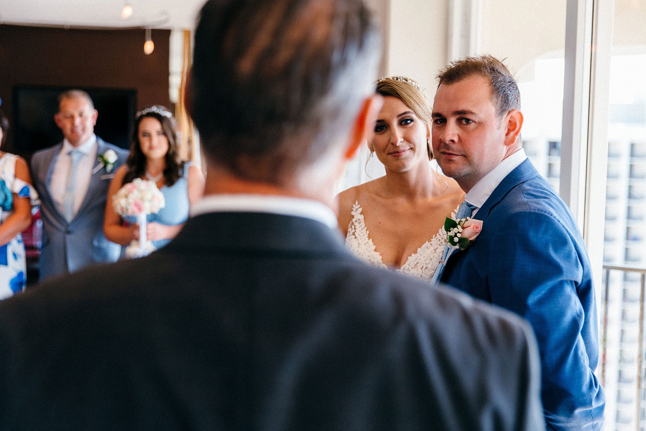 Small personal, emotional Hawaii Elopement at Hilton Waikiki in Altitude 37