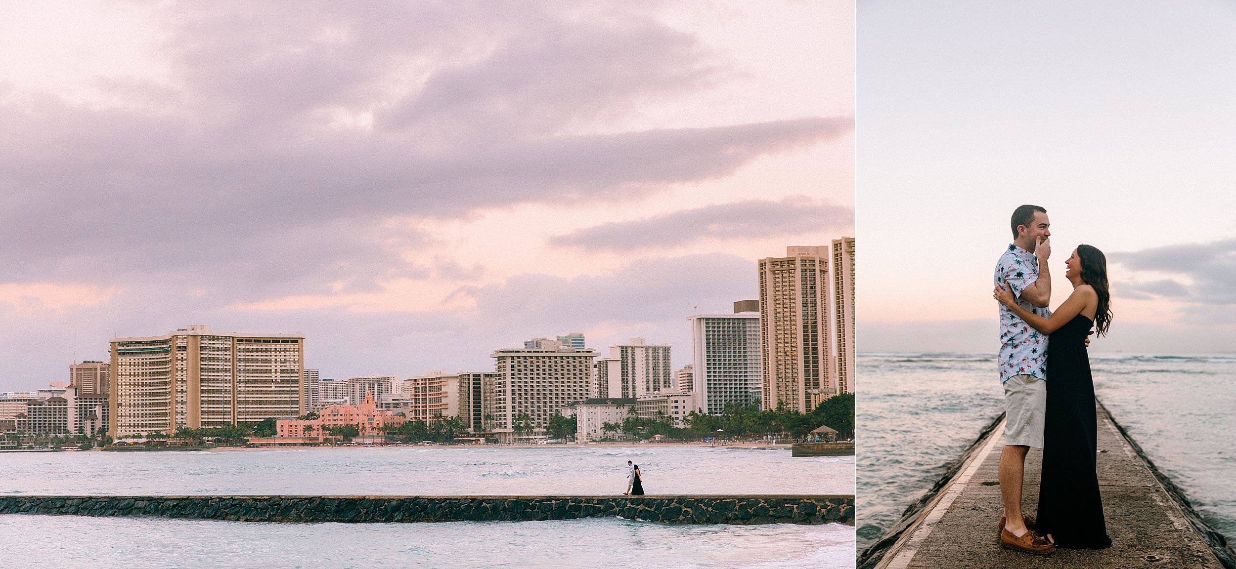 Royal Hawaiian and Waikiki Pier