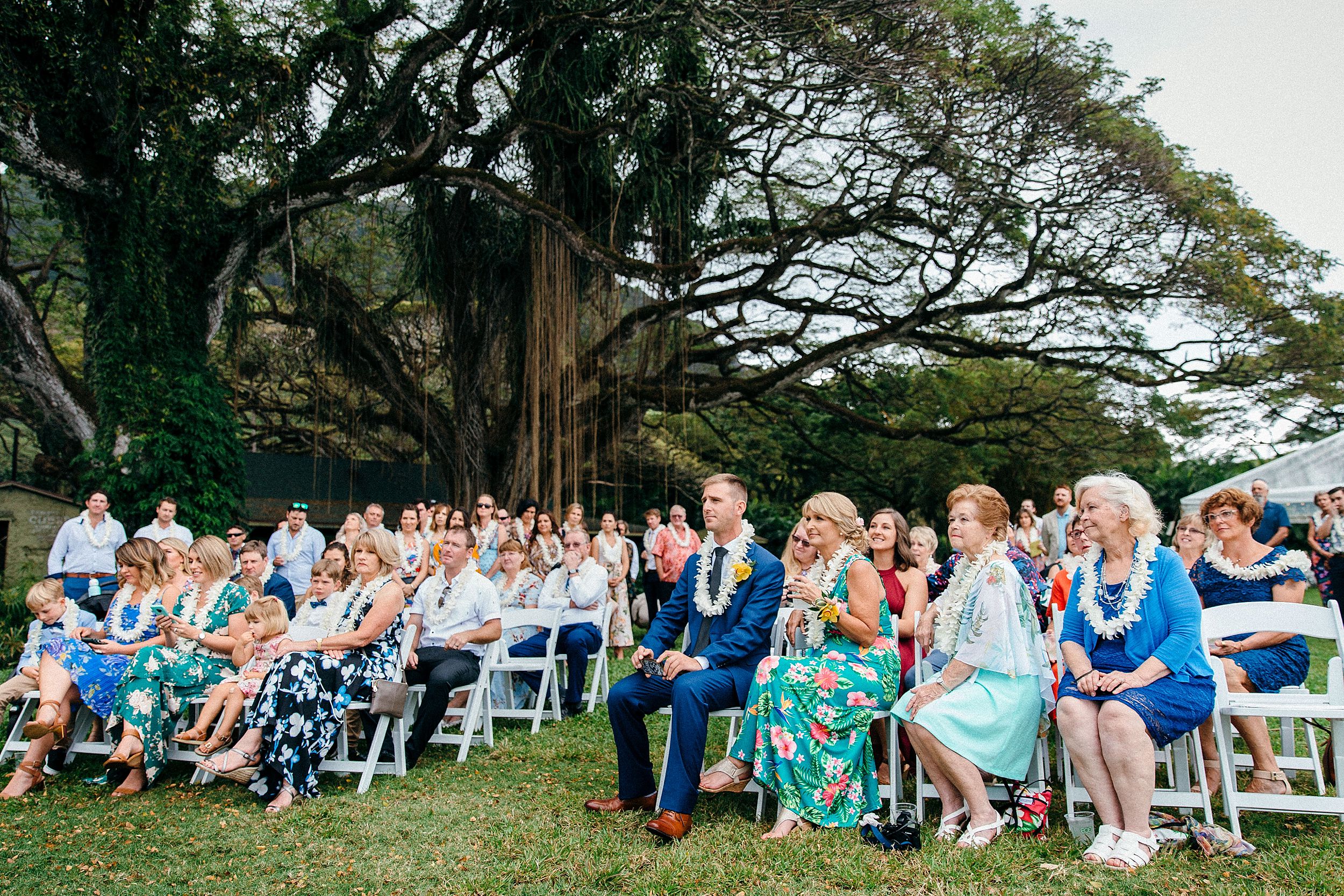  Dani & Mat Elope to Kualoa Ranch's Molii Gardens on Oahu's North Shore 