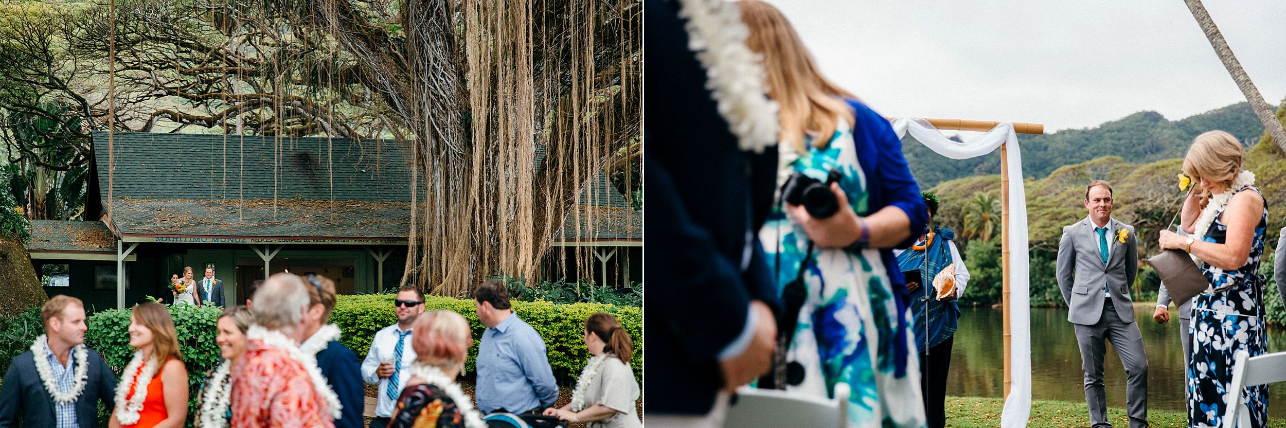  Dani & Mat Elope to Kualoa Ranch's Molii Gardens on Oahu's North Shore 