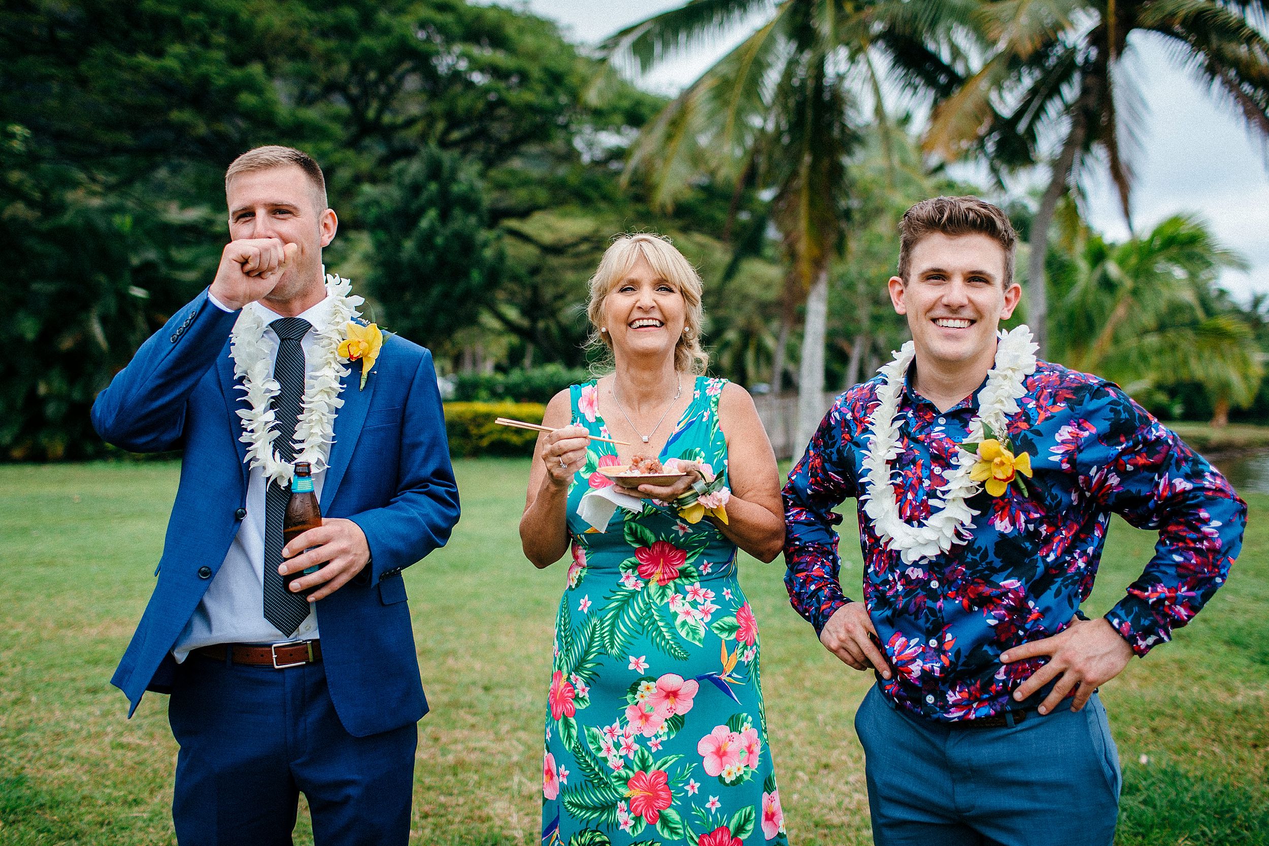  Dani & Mat Elope to Kualoa Ranch's Molii Gardens on Oahu's North Shore 