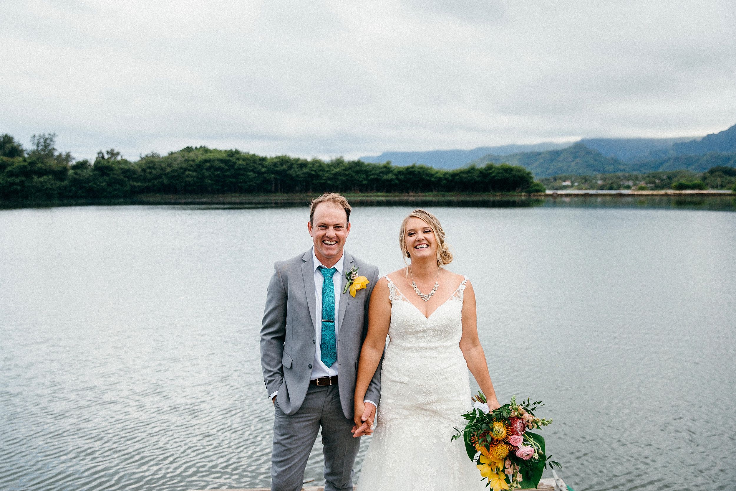  Dani & Mat Elope to Kualoa Ranch's Molii Gardens on Oahu's North Shore 