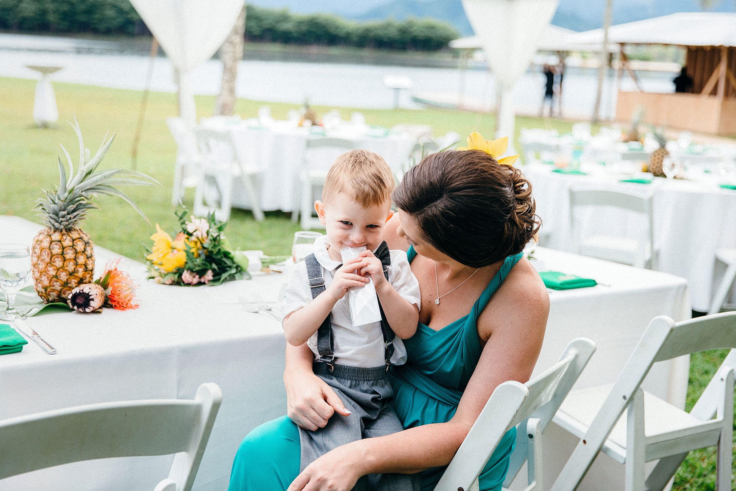  Dani & Mat Elope to Kualoa Ranch's Molii Gardens on Oahu's North Shore 