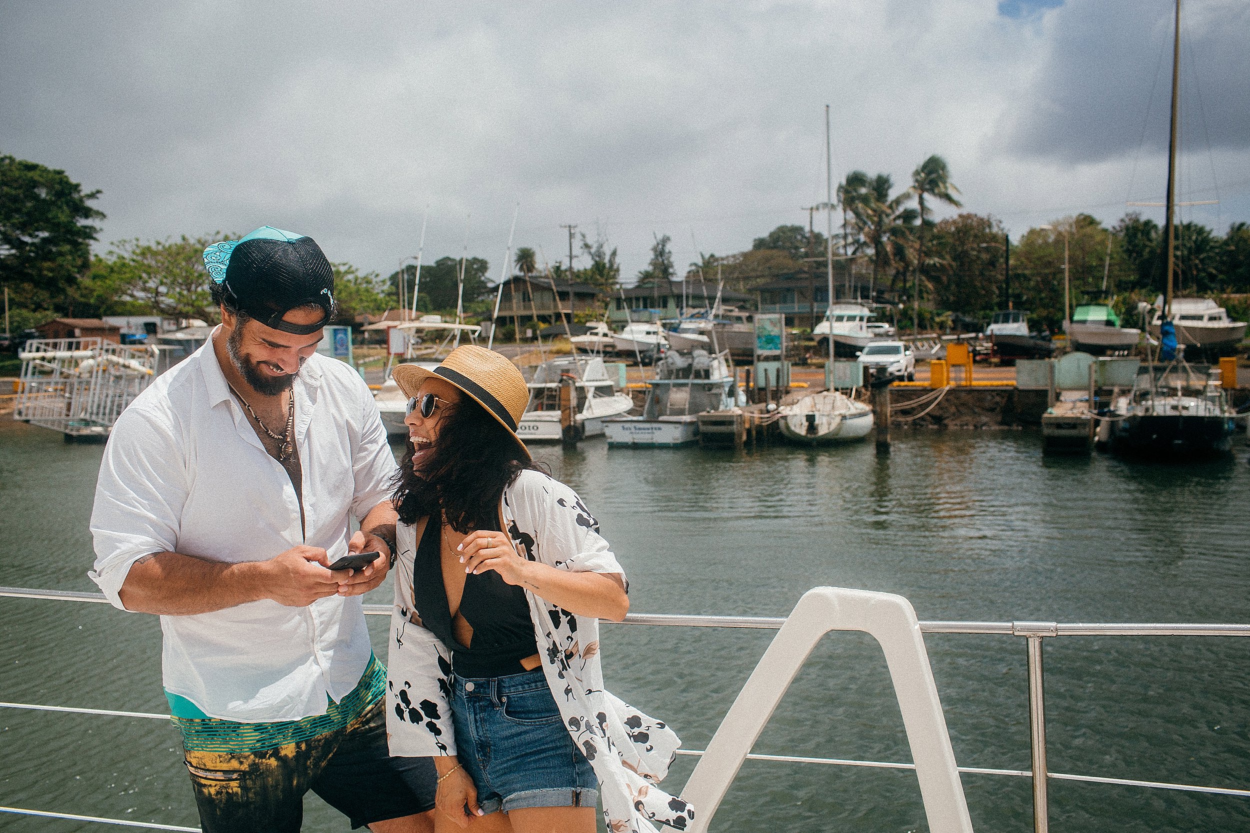  Victoria & Carlos - Backyard Oceanfront Wedding on Oahu's North Shore 