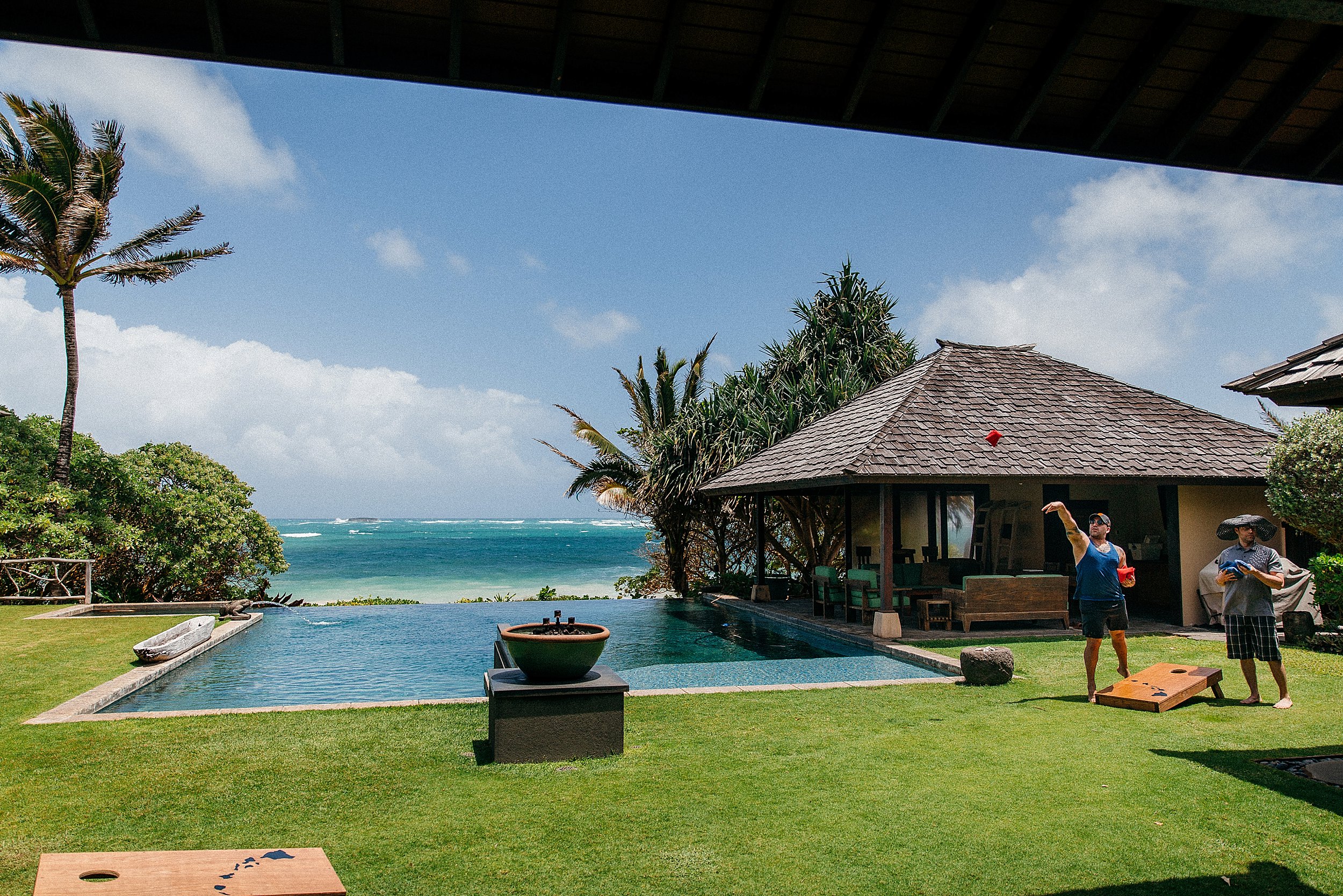  Victoria & Carlos - Backyard Oceanfront Wedding on Oahu's North Shore 