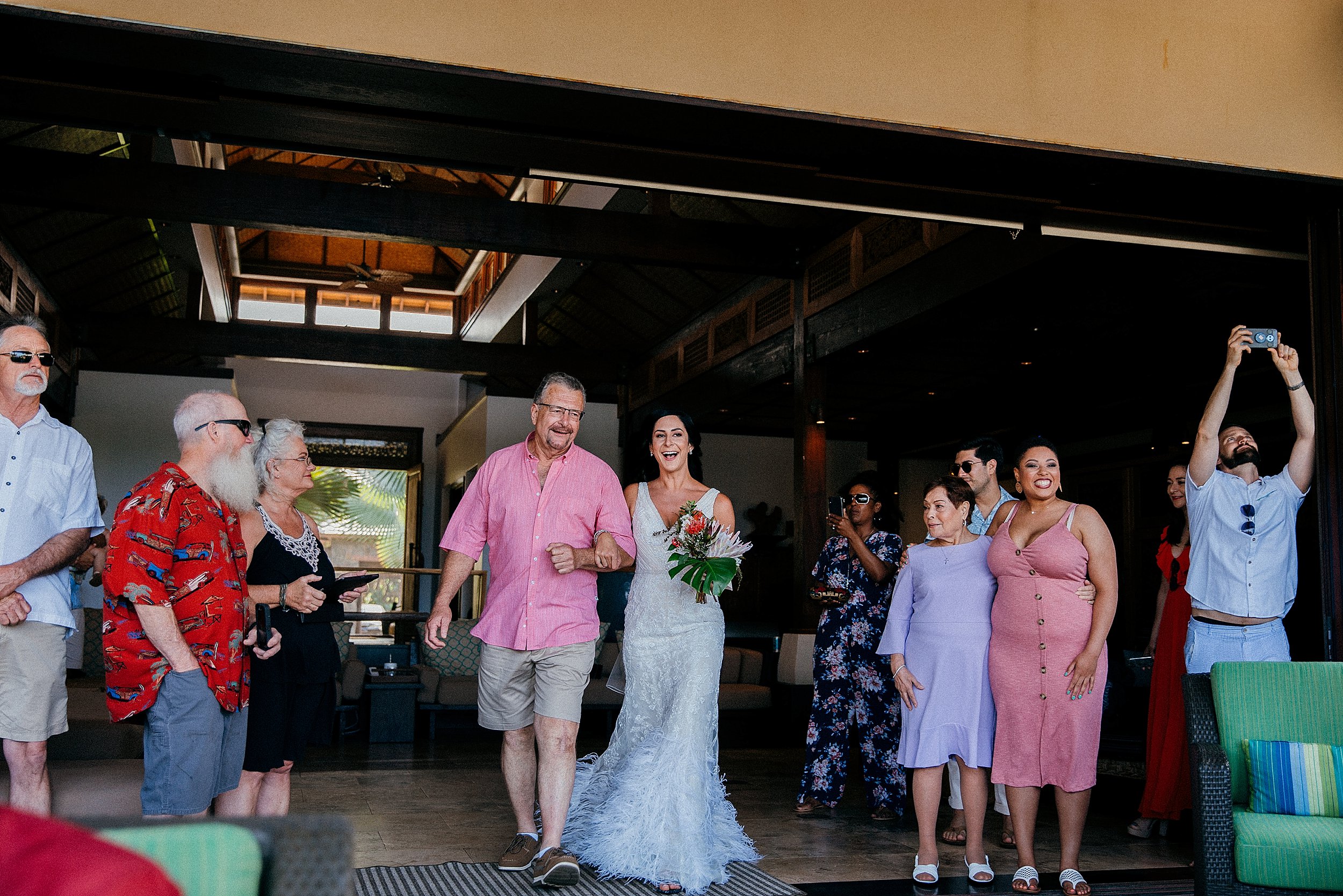  Victoria & Carlos - Backyard Oceanfront Wedding on Oahu's North Shore 