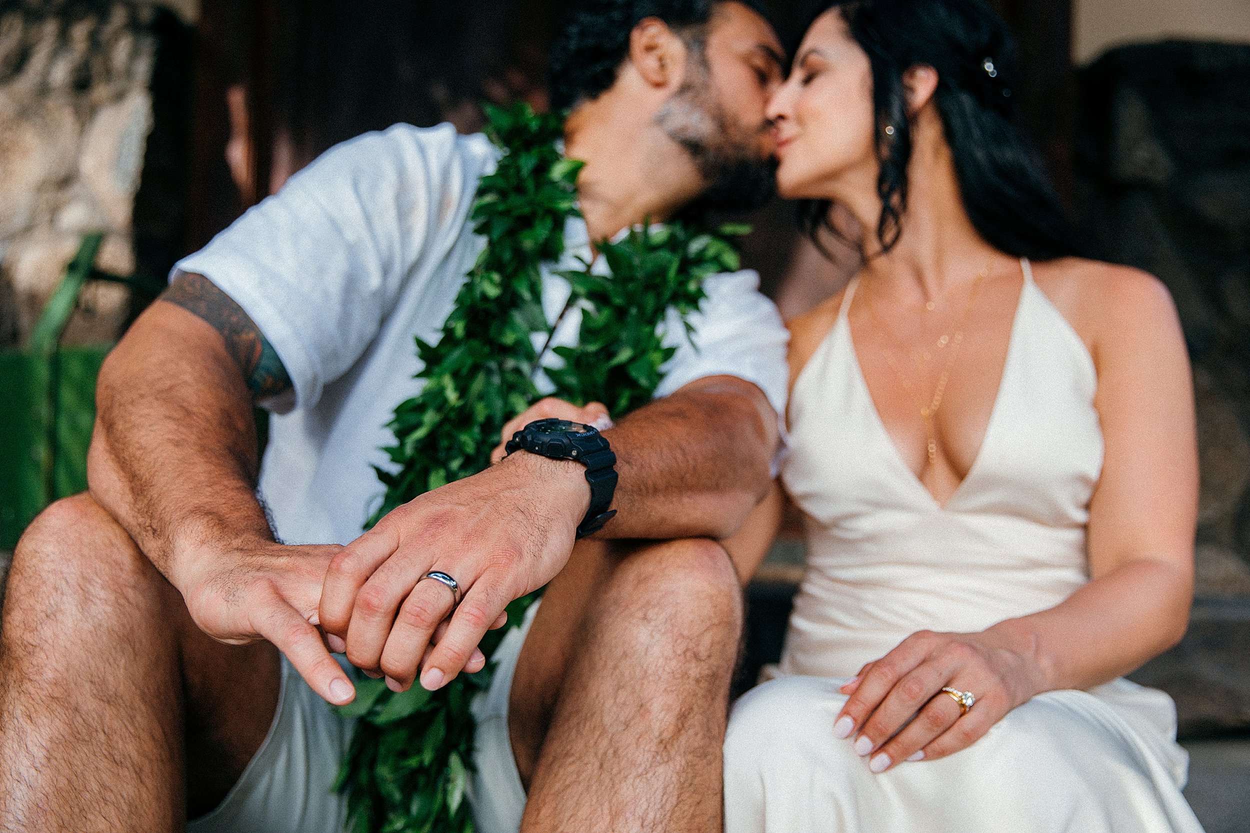  Victoria & Carlos - Backyard Oceanfront Wedding on Oahu's North Shore 