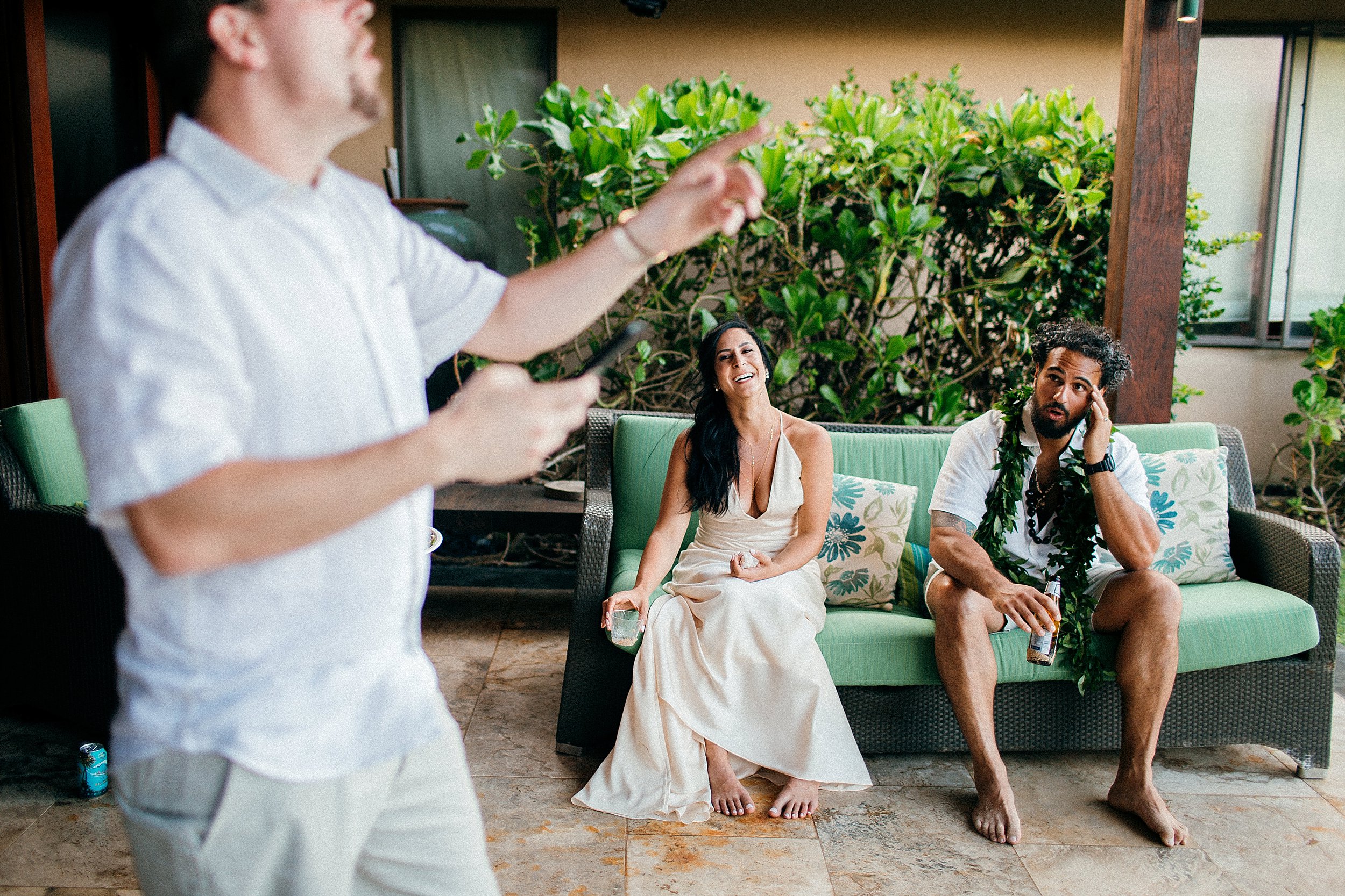  Victoria & Carlos - Backyard Oceanfront Wedding on Oahu's North Shore 