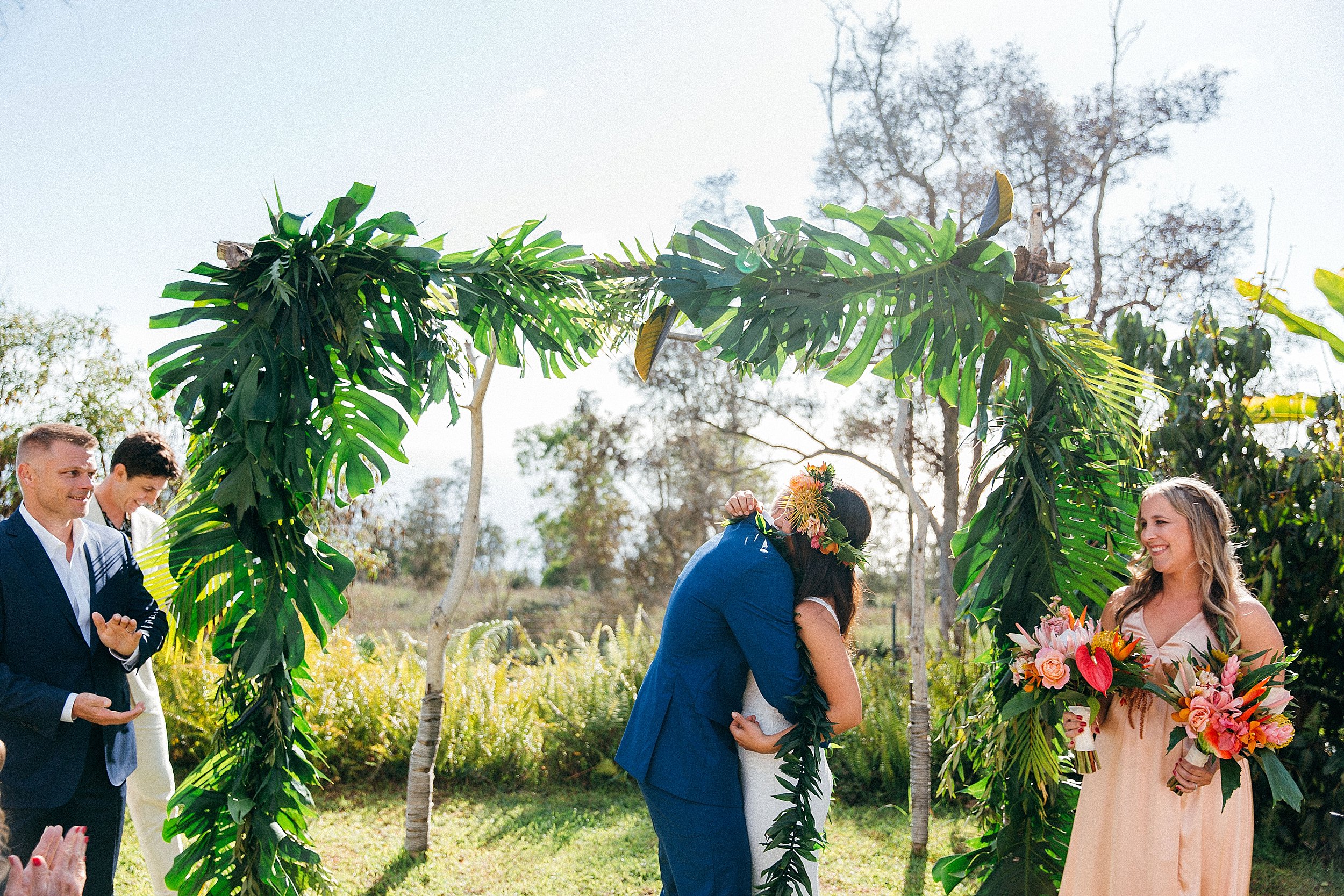  Emily & Jay - Big Island Wedding at Sunshower Coffee Farms 