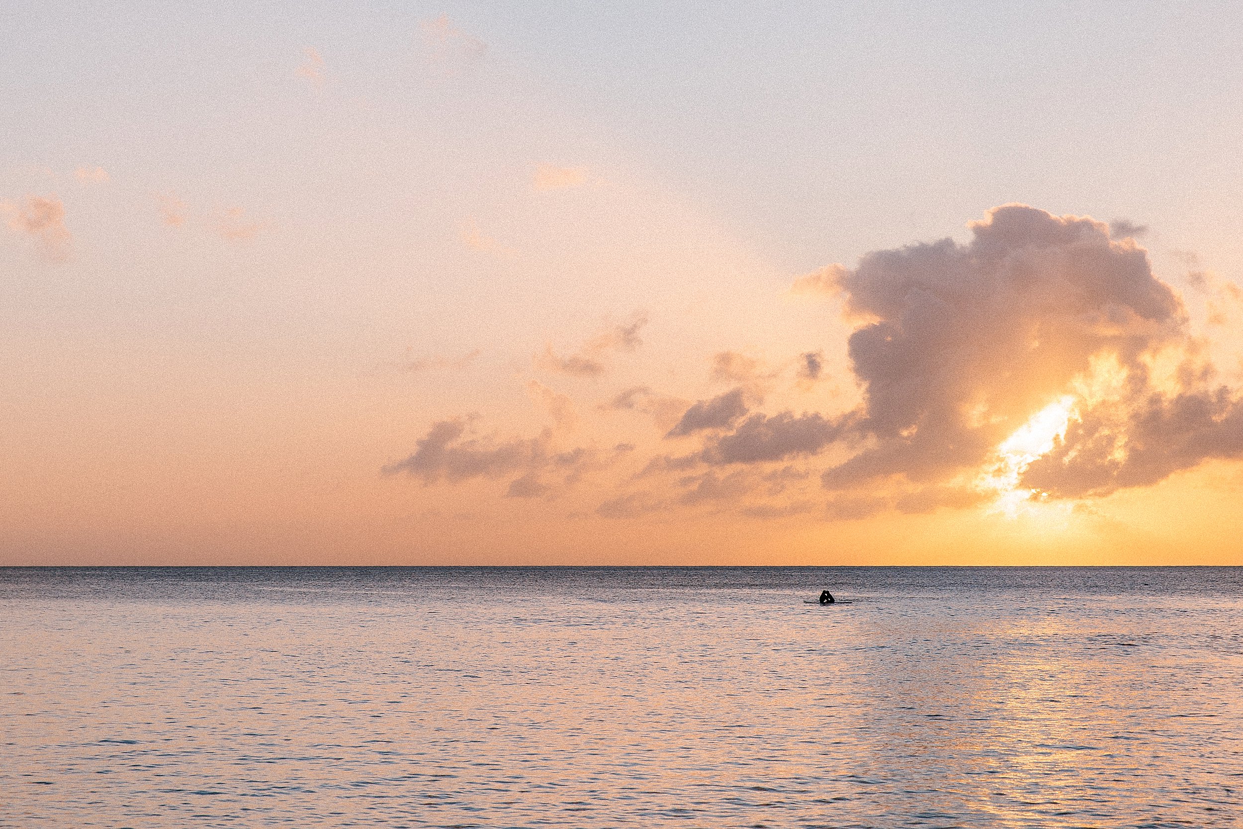 Sunset Proposal at Waimea Bay on Oahu's North Shore