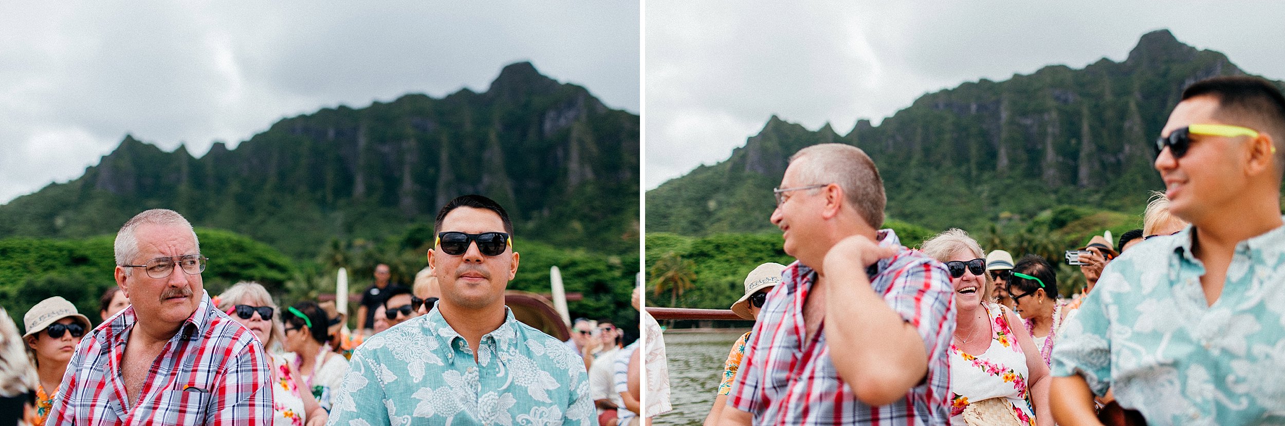  Small and Simple Vow Renewal Elopement at Kualoa Ranch's Secret Island 