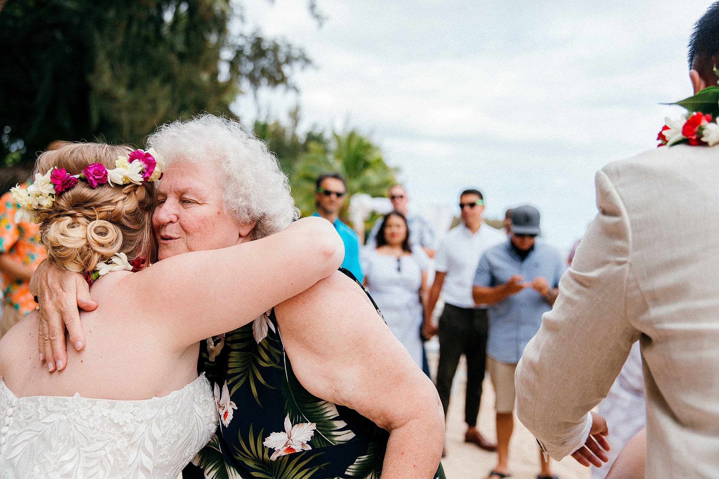  Small and Simple Vow Renewal Elopement at Kualoa Ranch's Secret Island 