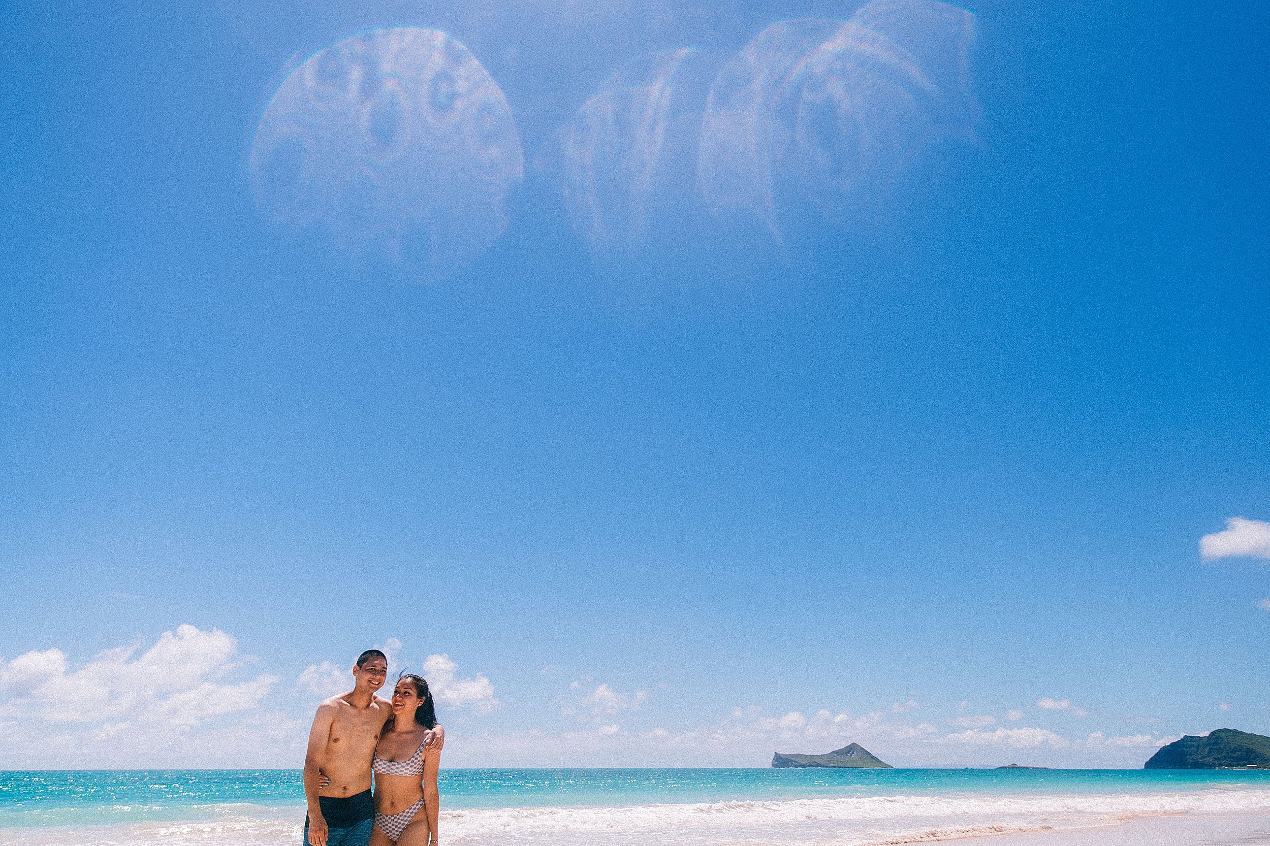  Fun and Playful Mountain Proposal in Waimanalo, Hawaii 