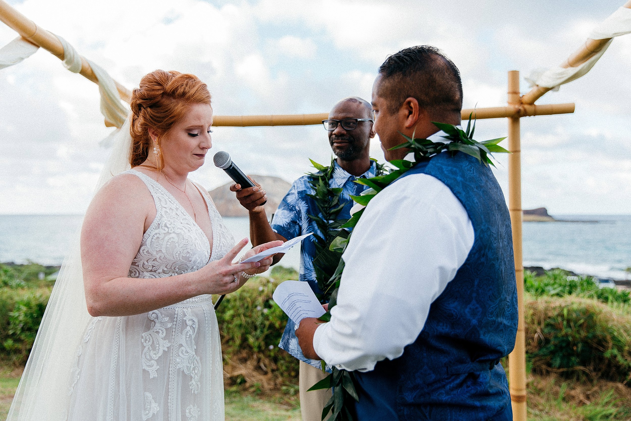  Hawaii Wedding at Sea Life Park and Makapuu Lookout 