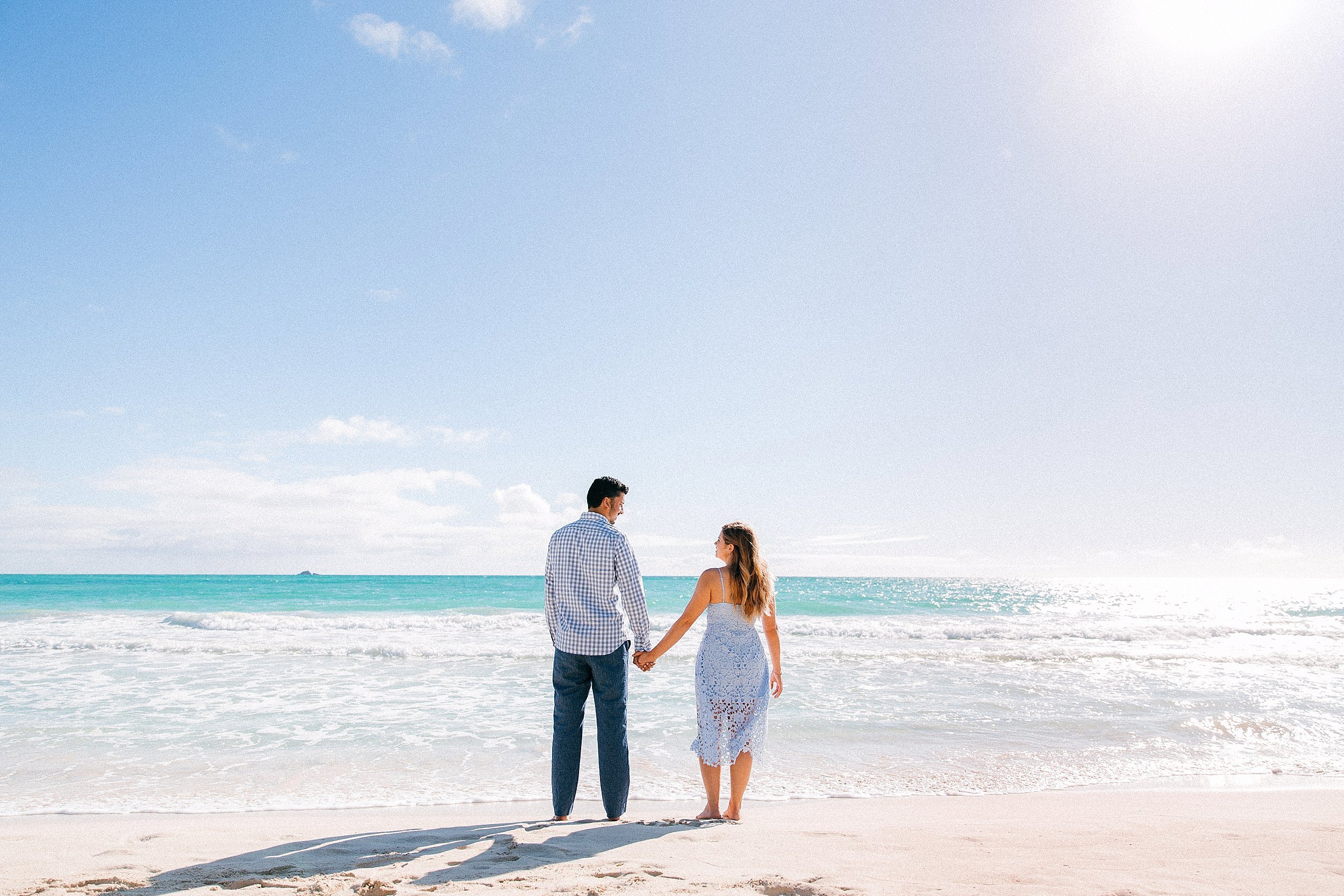  Honeymoon Session in Kailua, Hawaii at Kalama Beach 