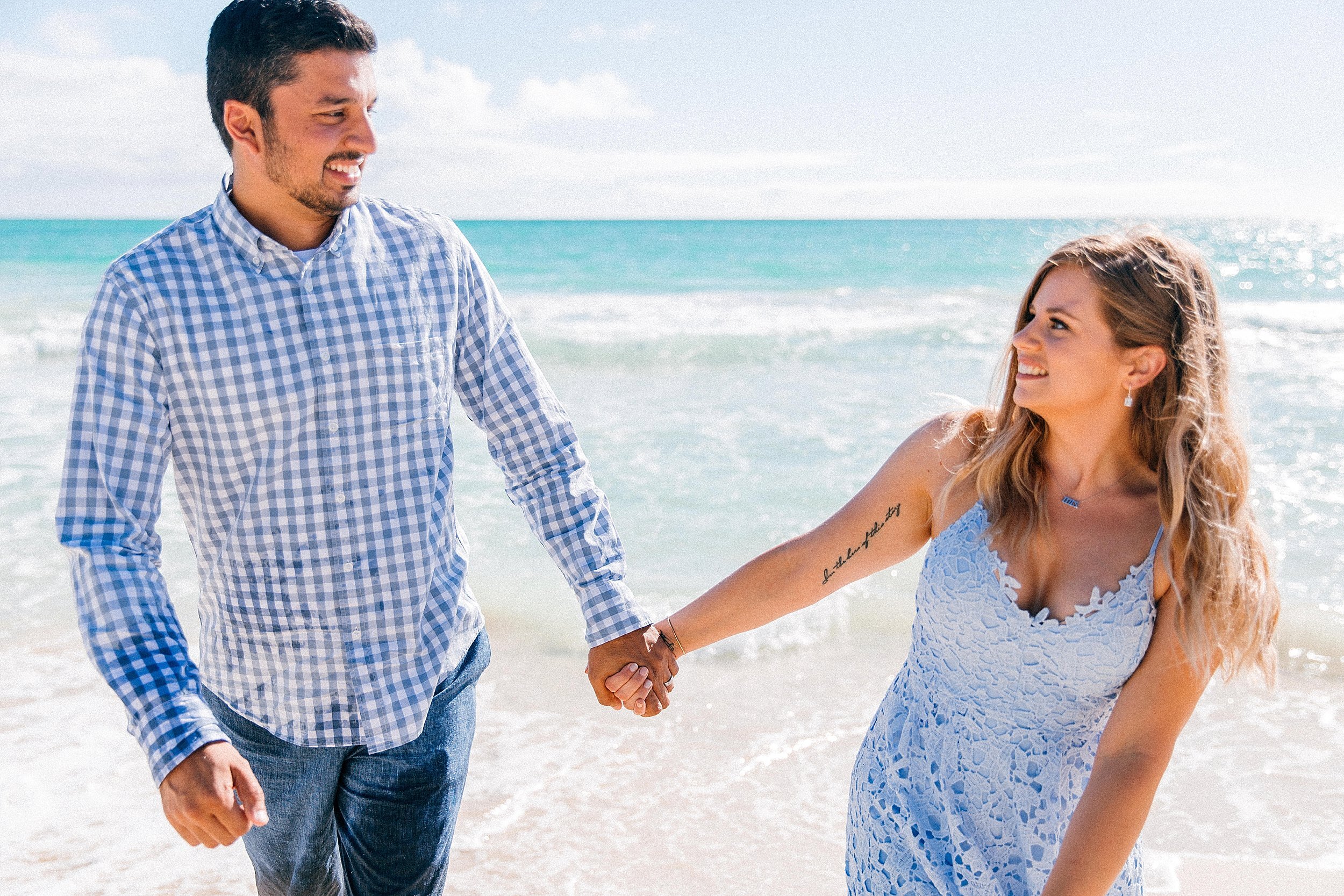  Honeymoon Session in Kailua, Hawaii at Kalama Beach 