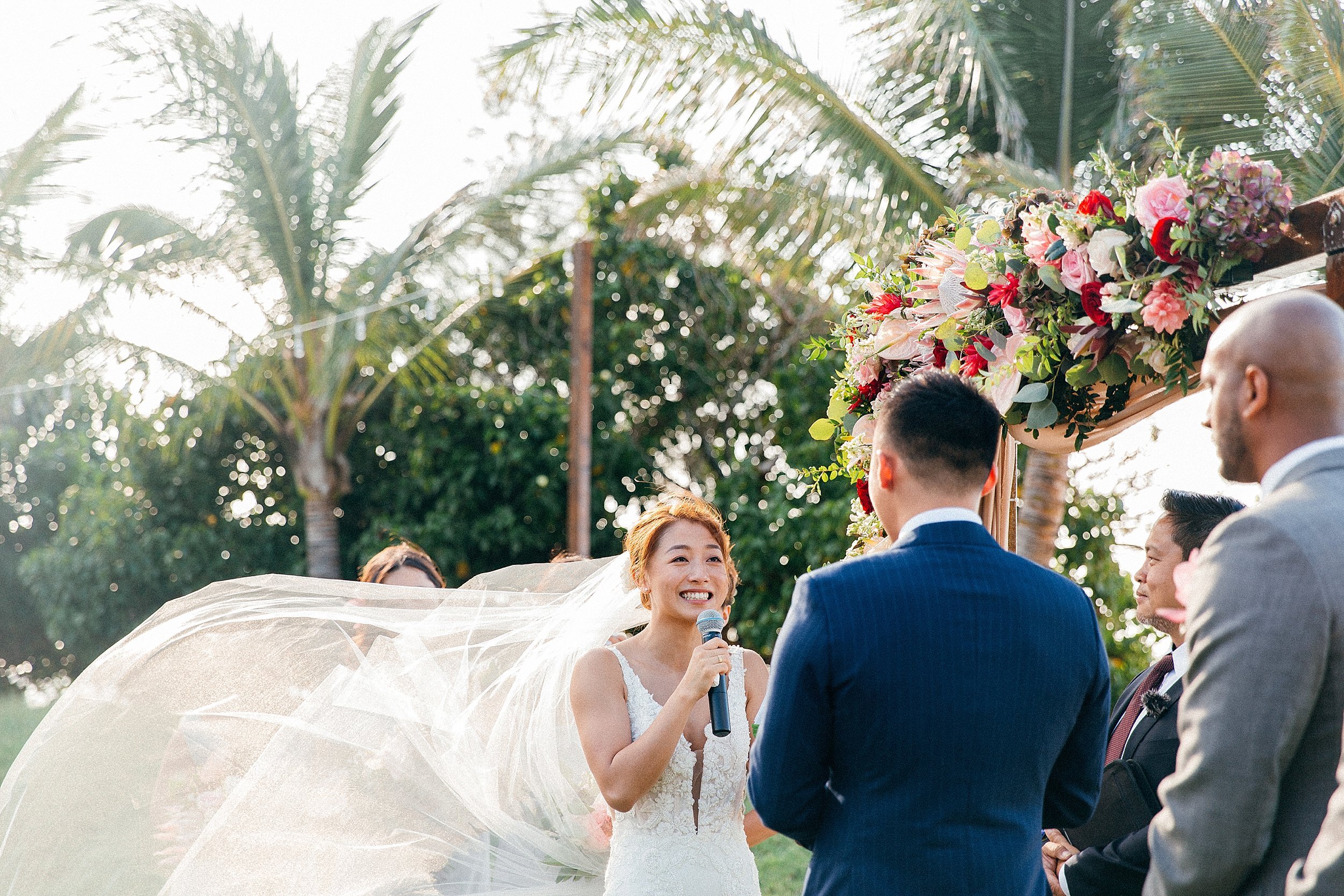  Loulu Palm Estate Oceanfront and Beach Chinese Wedding in Hawaii 