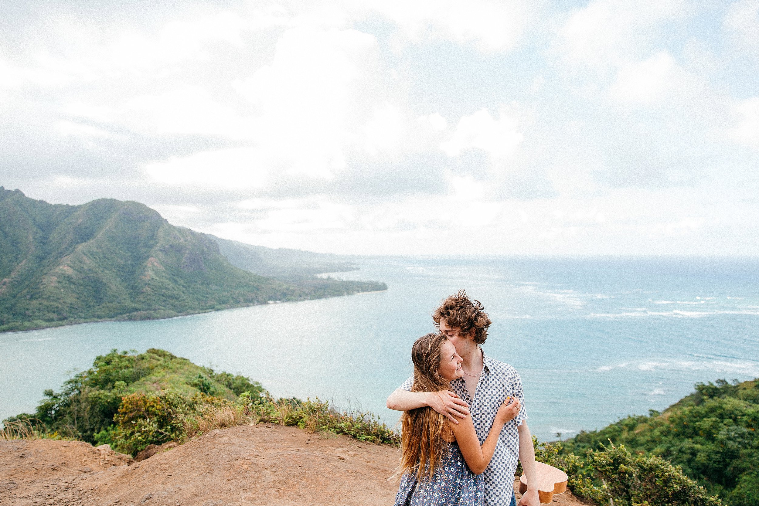  Crouching Lion Surprise Proposal - North Shore Hawaii 