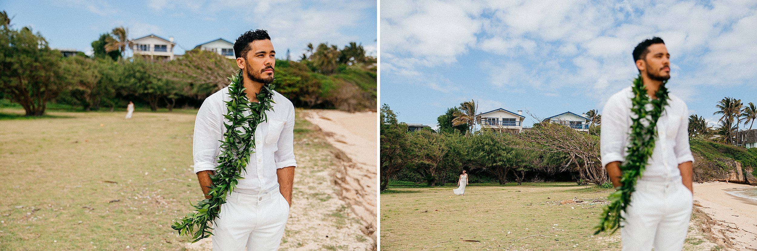  Small Backyard Wedding in the Country of North Shore, Hawaii 